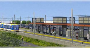 SouthWest LRT rendering