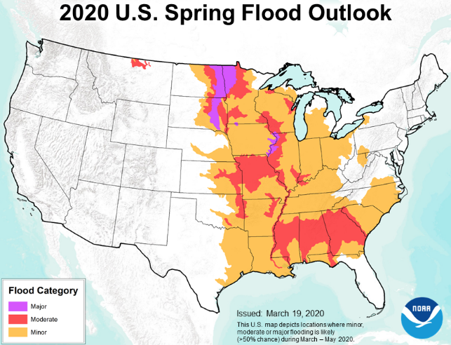 Expect spring flooding, but not at historic 2019 levels - Railway Track & Structures