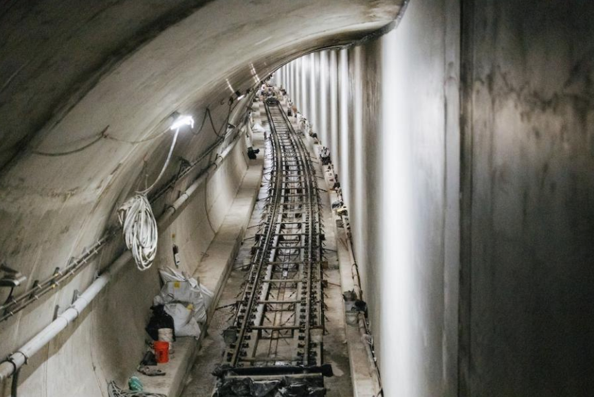 Look and watch: Sound Transit's Bellevue tunnel now ...