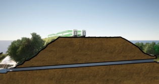 Metrolinx will install a new steel pipe culvert as part of the Toronto Lakeshore East Rail Corridor project.